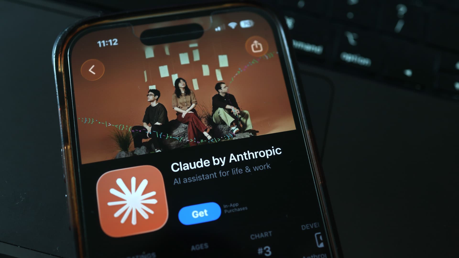 Anthropic’s Claude hits No. 2 on Apple’s top free apps list after Pentagon rejection