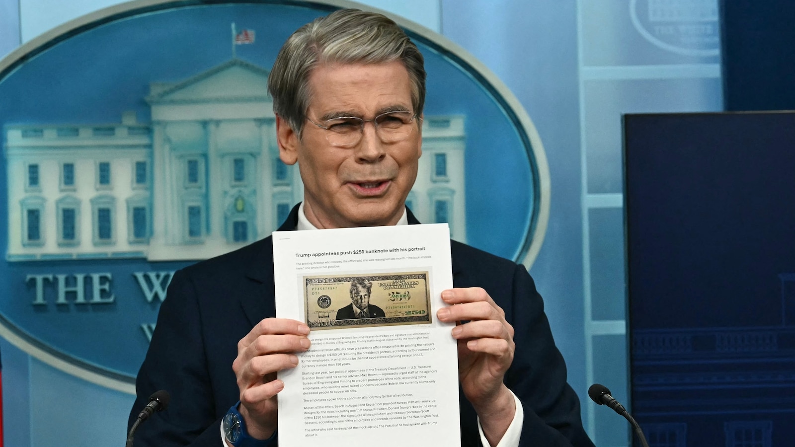 Treasury Plans $250 Bill Featuring Trump’s Portrait