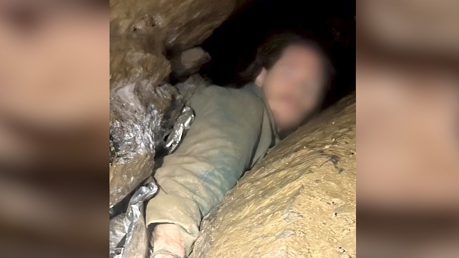 Hiker Rescued After Six Hours Stuck in Cave Crevice