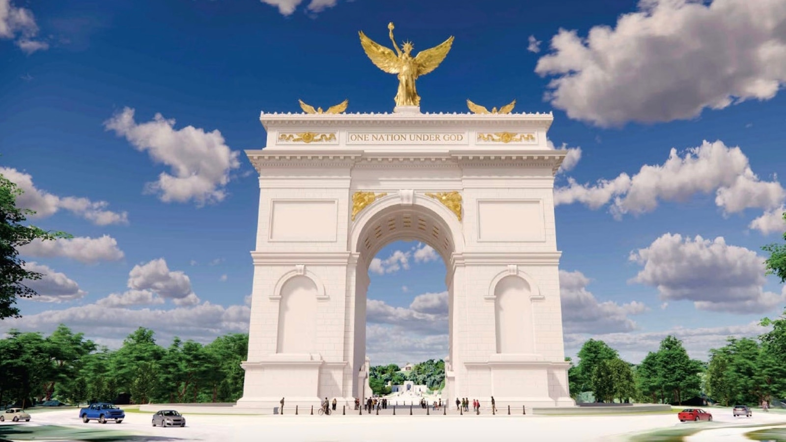 Trump’s Triumphal Arch Construction to Run 20 Hours a Day