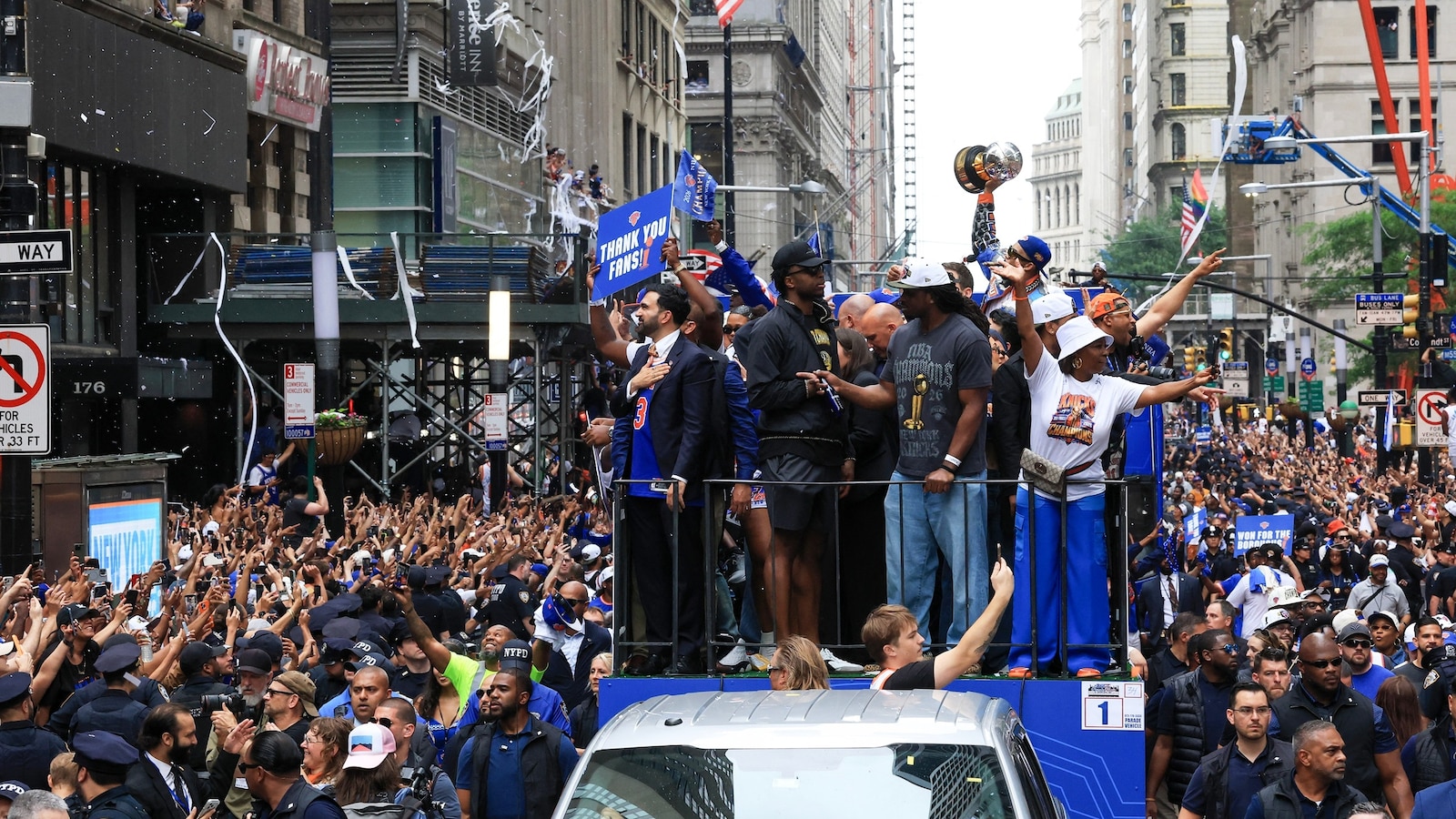 New York City Celebrates Knicks’ Historic NBA Championship